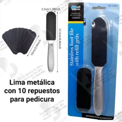 Lima metálica cn 10 repuestos 