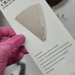 Lima metálica con 12 repuestos