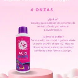 Liquido moldeador de polygel