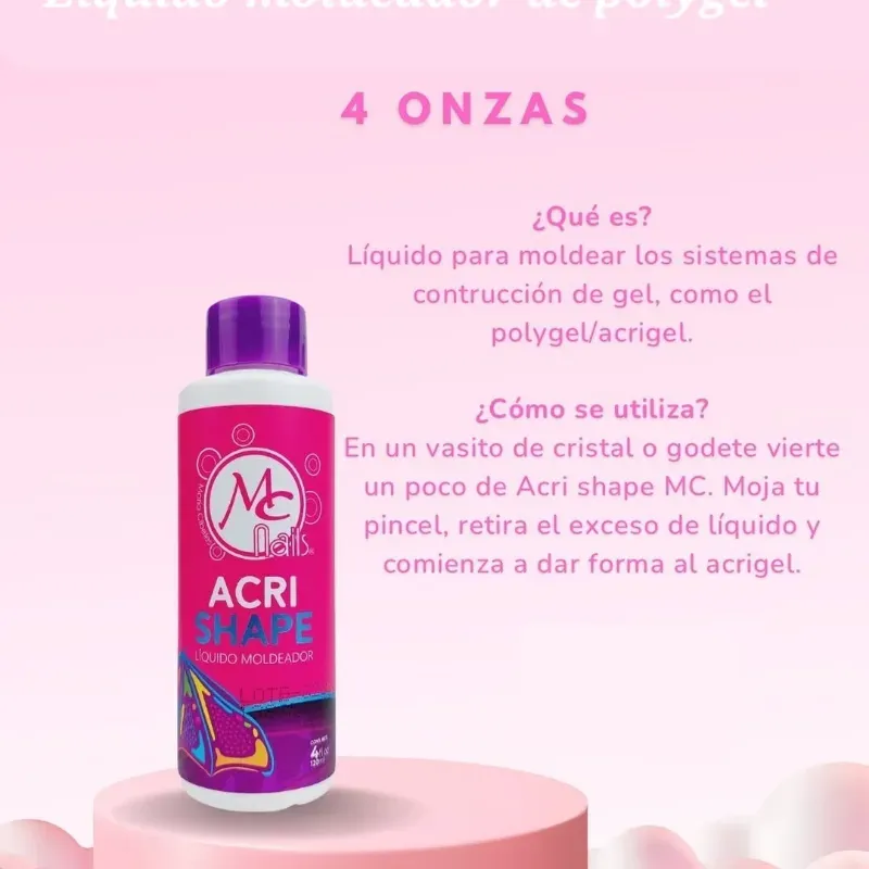 Liquido moldeador de polygel
