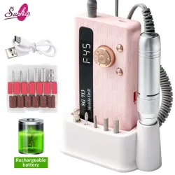 Máquina recargable 45000 RPM con base