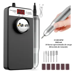 Máquina Recargable 55000 RPM