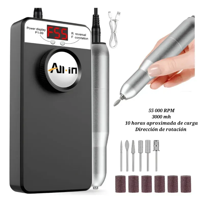 Máquina Recargable 55000 RPM