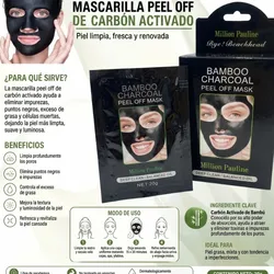 Mascarilla Peel Off De Carbón Activado