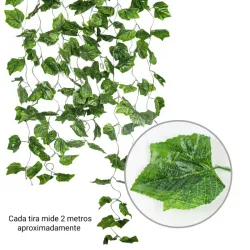 Paquete de 12 tiras de malanguita de 2.3 Metros cada una