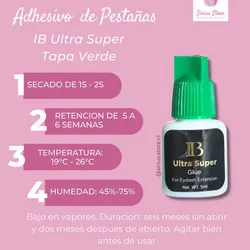 Pegamento para extensiones de pestañas
