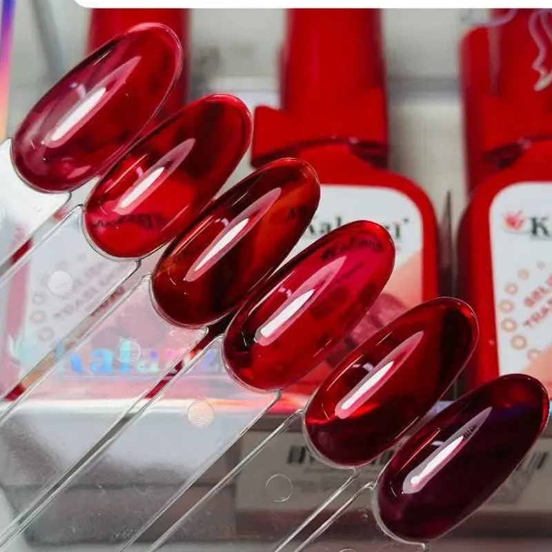 Pintura vitral roja