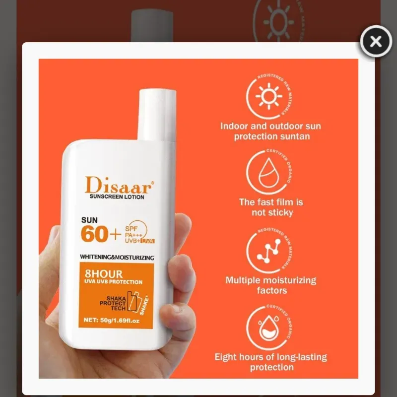 Protector Solar (+60 SPF)