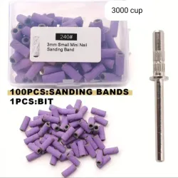 Sanding bands #240 (100 piezas)