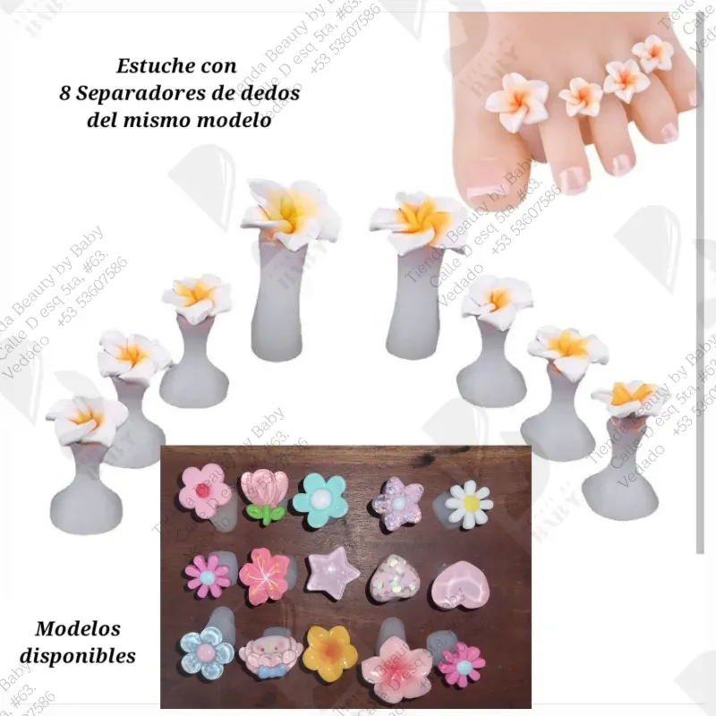 Separador de dedos (8 piezas)