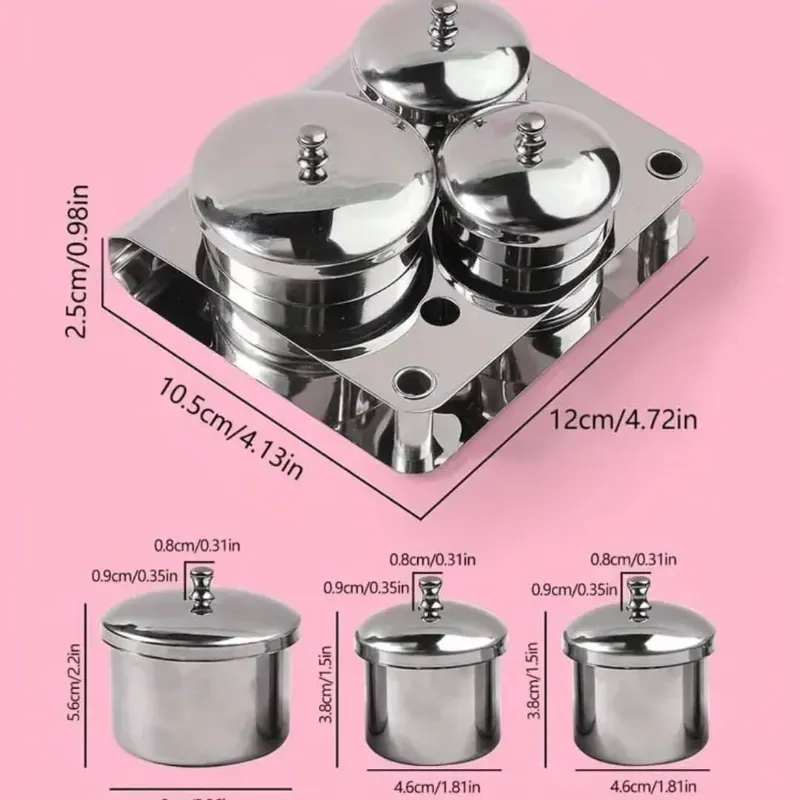 Set de acero inoxidable 