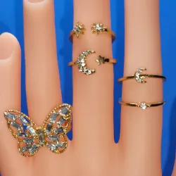 Set de anillos (5)