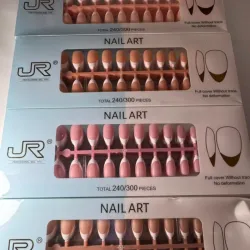 Tips de Soft Gel con french (240 tips)