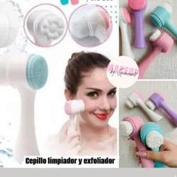 Cepillo limpiador y exfoliante