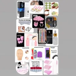 Kit completo pestañas pelo a pelo