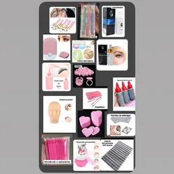 Kit completo pestañas por puntos