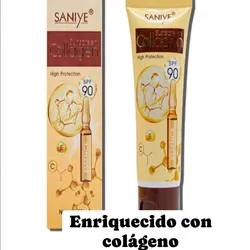 Protector solar con Colágeno