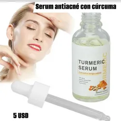 Serum de cúrcuma para el acné