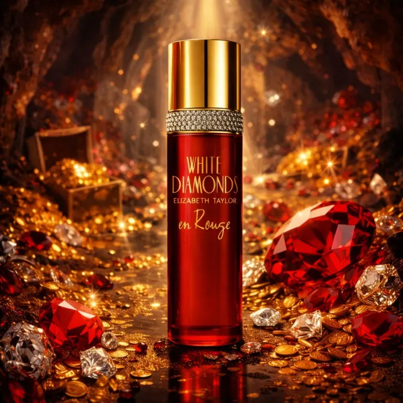 White Diamonds en Rouge