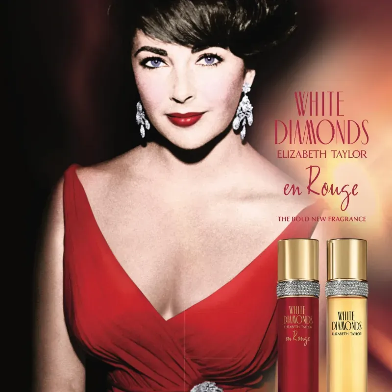 White Diamonds en Rouge