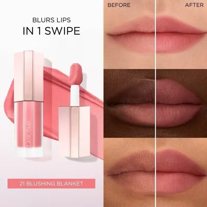 LANCÔME LIP IDÔLE CUDDLEBLUR – 21 BLUSHING BLANKET