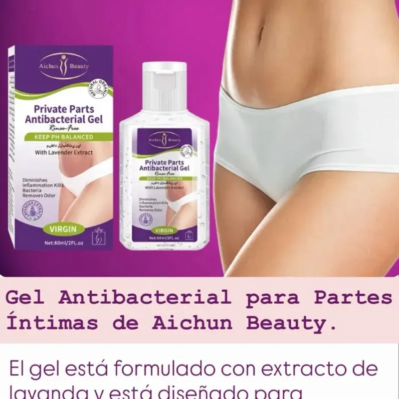 Gel Antibacterial para Partes Íntimas de Aichun Beauty