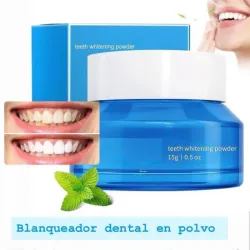 Polvo blanquedor dental 