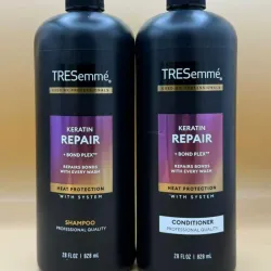 ✨ Shampoo y Acondicionador Tressemmé Keratin Repair 