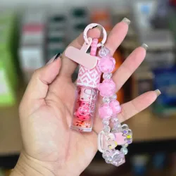 Lip gloss+ correa para móvil