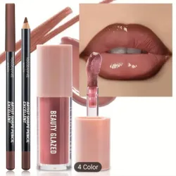 Lip gloss + delineador