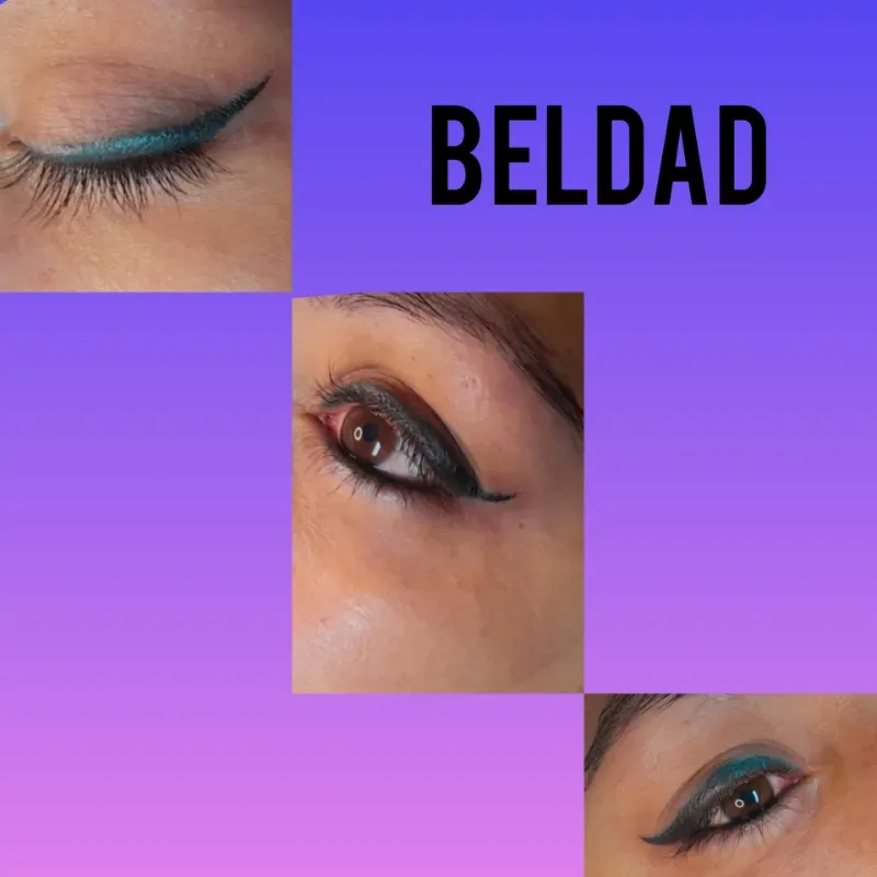 Micropigmentación de ojos .Punteado de pestañas