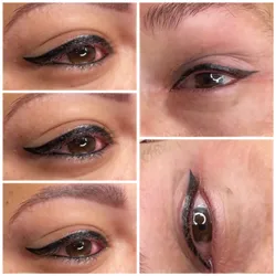 Delineado de ojos completo