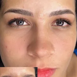 Micropigmentacion de cejas técnica (microblading)