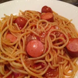 🍝 Espaguetis de Salchichas