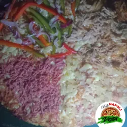 🍕✨ Pizza Cuatro Estaciones Grande