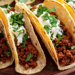 🌮 Tacos de Chorizo