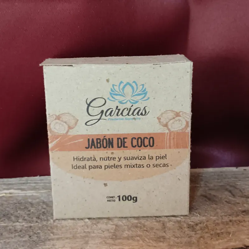 Jabón de coco 100g