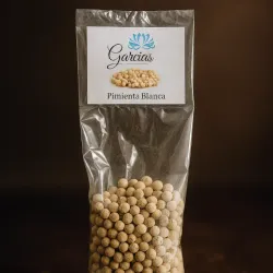 Pimienta blanca en grano 10g