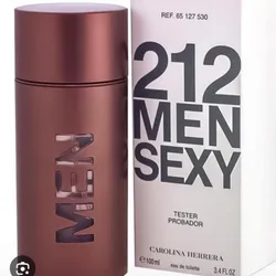 Carolina herrera 212 Men sexy edt  ( tester )