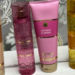 Covered in rose ( bath & body works )