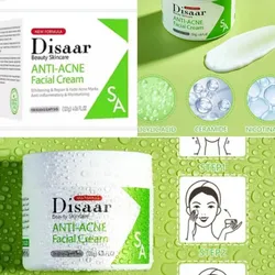 Crema facial de ácido salicílico