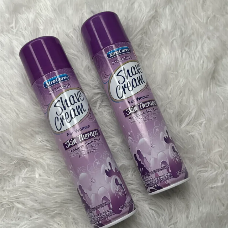 Espuma de afeitar femenina 