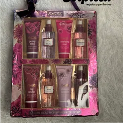 Juego de cremas y colonias 8 piezas 