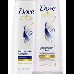 Juego de shampoo y acondicionador Dove 