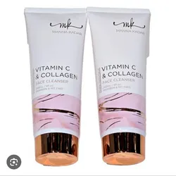 Limpiador facial de vitamina C y colágeno 
