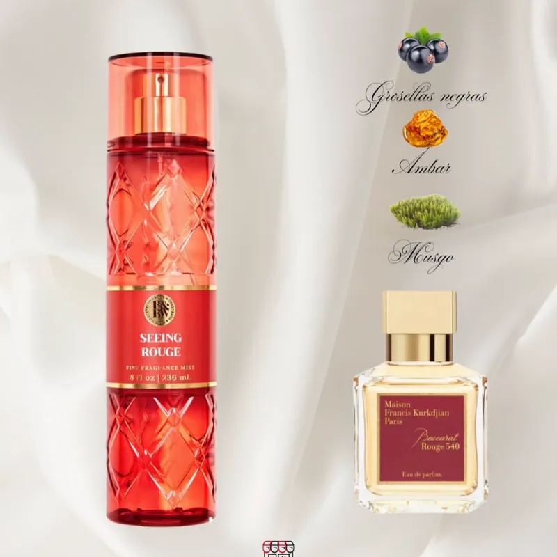 Seeing rouge (bath & body works )236 ml