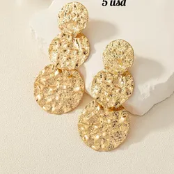 Aretes dorados