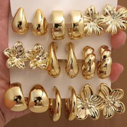 Aretes dorados