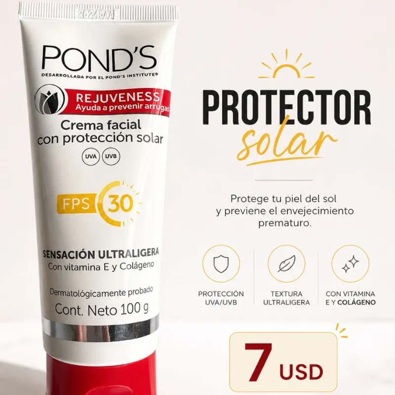Protector solar facial