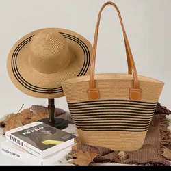 Set de bolso y sombrero